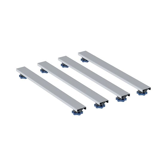 Geberit Set Füße und 4 Traversen, für Duschwannen aus Steinharz, ab 140cm 80x6,2–12cm