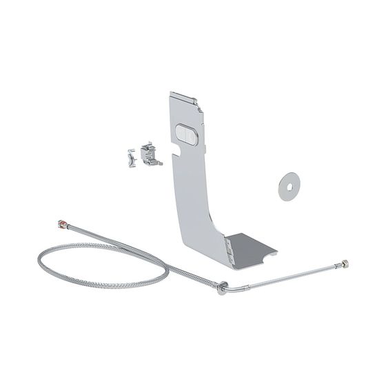 Geberit Wasseranschlussset für Unterputz-Spülkästen 8/12cm für AquaClean Mera WC-Komplettanlagen Hochglanz verchromt