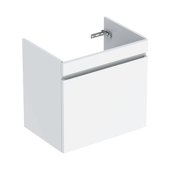 Geberit Renova Plan Unterschrank für Waschtisch, 1 Schublade, 1 Innenschublade, 63,4x60,6x44,6cm, Waschtisch 70cm, Weiß