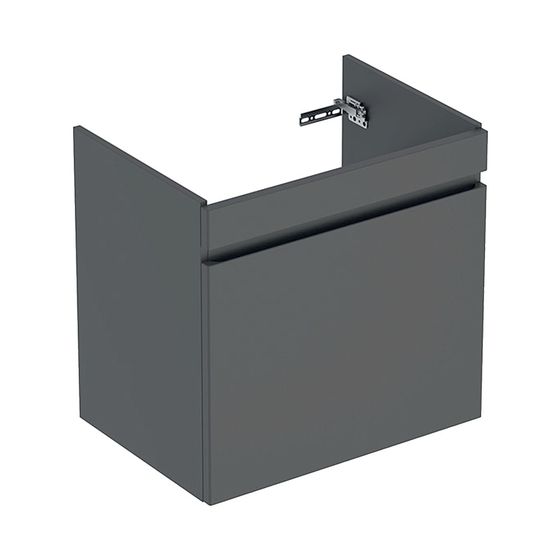 Geberit Renova Plan Unterschrank für Waschtisch, 1 Schublade, 1 Innenschublade, 63,4x60,6x44,6cm, Waschtisch 70cm, Lava