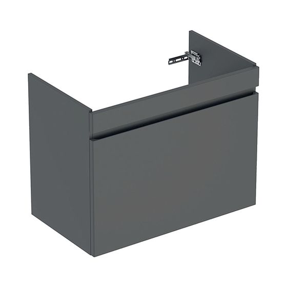 Geberit Renova Plan Unterschrank für Waschtisch, 1 Schublade, 1 Innenschublade, 78,2x60,6x44,6cm, Waschtisch 85cm, Lava