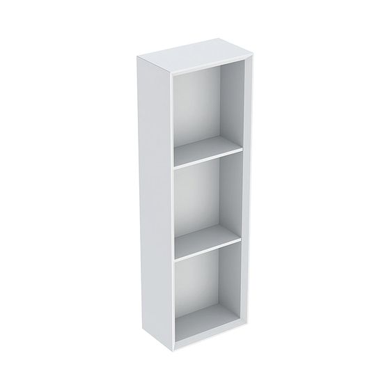 Geberit iCon Regal rechteckig, 22,5x70x13,2cm, Weiß lackiert matt