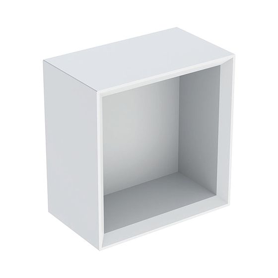 Geberit iCon Wandbox quadratisch, 22,5x23,3x13,2cm, Weiß lackiert matt