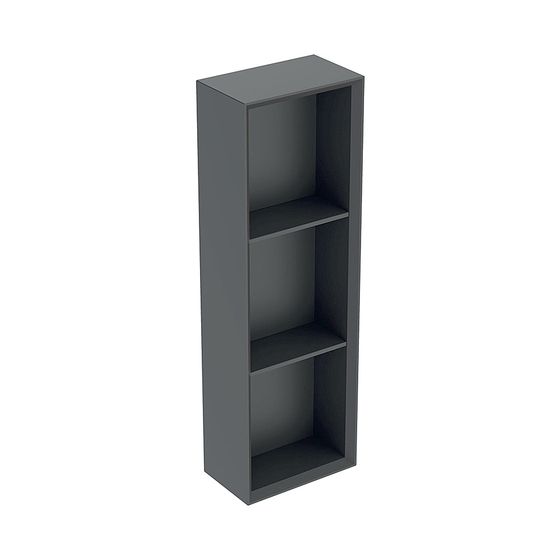 Geberit iCon Regal rechteckig, 22,5x70x13,2cm, Lava lackiert matt