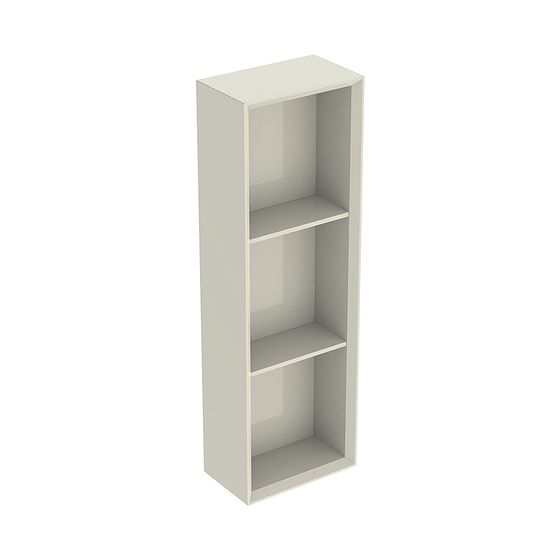 Geberit iCon Regal rechteckig, 22,5x70x13,2cm, Sandgrau lackiert hochglänzend