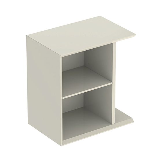 Geberit iCon Seitenelement, 37x40x24,5cm, Sandgrau lackiert hochglänzend