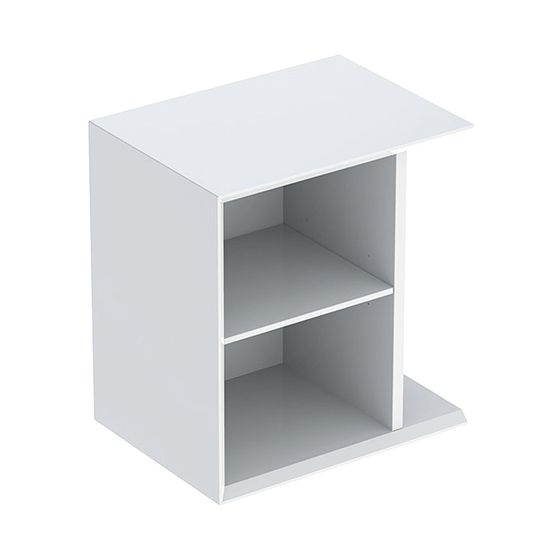Geberit iCon Seitenelement, 37x40x27,3cm, Weiß lackiert hochglänzend