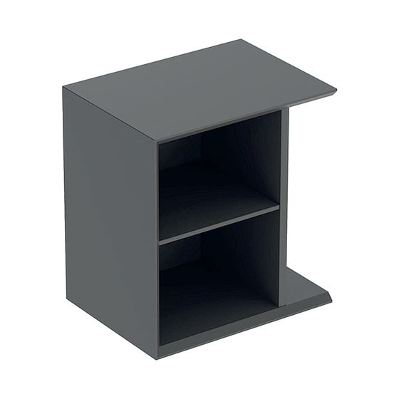 Geberit iCon Seitenelement, 37x40x27,3cm, Lava lackiert matt