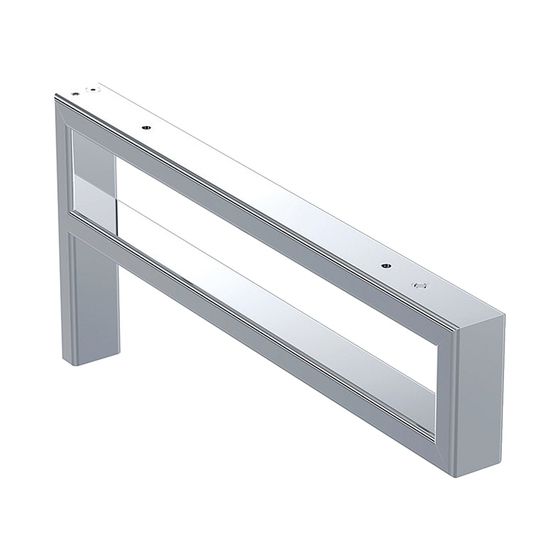 Geberit P-Träger für Geberit ONE Waschtischplatte verchromt
