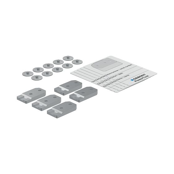 Geberit FlowFit Nachfüllset für PowerTest Außendurchmesser 50/63/75mm