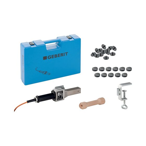 Geberit PE Reparaturwerkzeug 230V Außendurchmesser 40-160mm, Steckertyp CEE 7/7