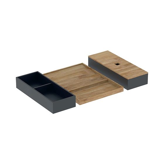Geberit Set Schubladeneinsätze für obere Schublade Breite Waschtisch 60cm