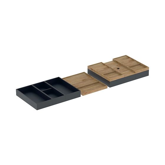 Geberit Set Schubladeneinsätze für obere Schublade Breite Waschtisch 120cm