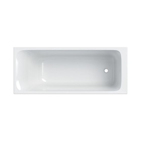 Geberit Tawa Rechteckbadewanne schmaler Rand 170x70cm, Gesamtvolumen 213l