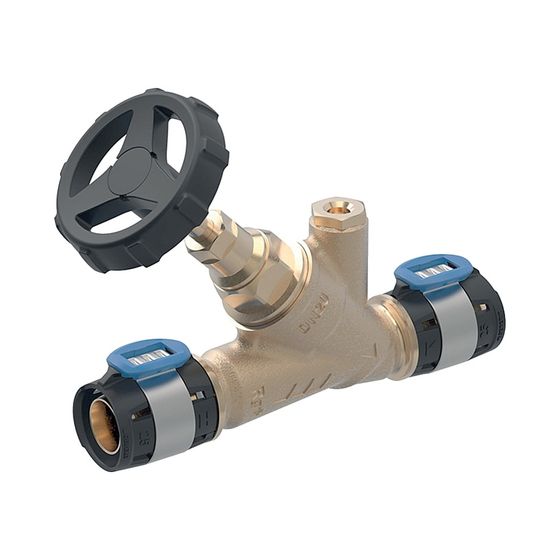 Geberit FlowFit Schrägsitz-Absperrventil Außendurchmesser 20mm