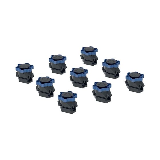 Geberit Set Füße für Duschwanne mit Länge bis 140cm, Höhe 6-12cm, 9 Stück