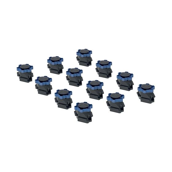 Geberit Set Füße für Duschwanne mit Länge ab 160cm, Höhe 6-12cm, 12 Stück
