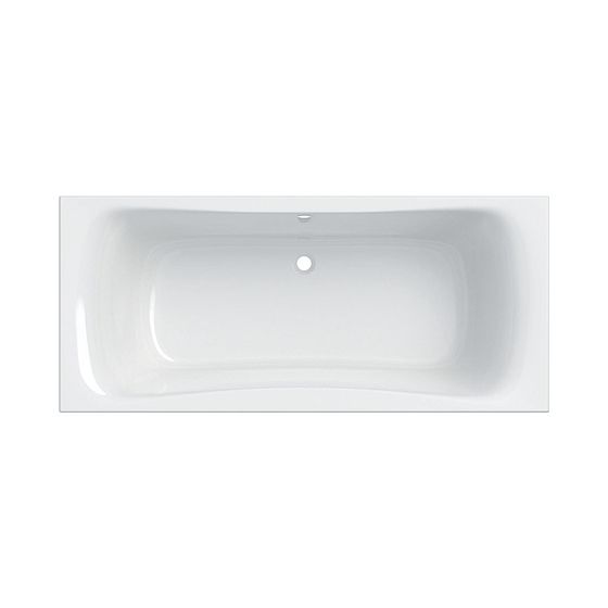 Geberit Renova Rechteckbadewanne Duo 180x80cm, Gesamtvolumen 218l