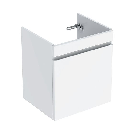 Geberit Renova Plan Unterschrank für Möbelwaschtisch, 1 Schublade/Innenschublade, 58,8x60,5x47,3cm, Weiß/lackiert hochglanz