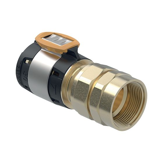 Geberit FlowFit Übergangsverschraubung mit Innengewinde bleifreie Siliziumbronze, d 63mm, Rp 2″