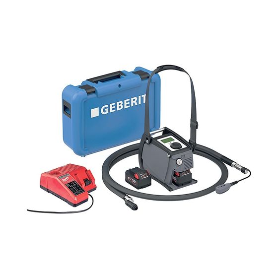 Geberit CP700G Hydraulikaggregat in Koffer, 230V/50-60 Hz, Steckertyp CEE 7/16