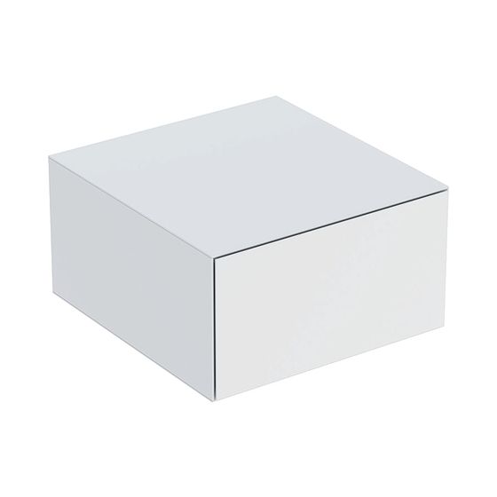Geberit ONE Seitenschrank 1 Schublade, 45x24,5x47cm, Mattweiß
