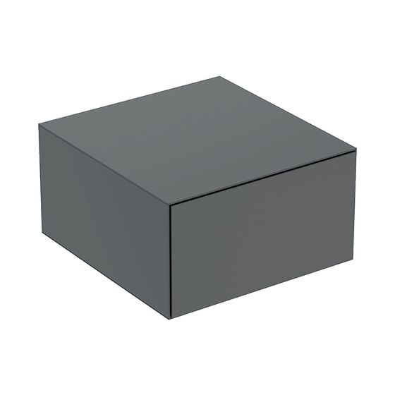 Geberit ONE Seitenschrank 1 Schublade, 45x24,5x47cm, Lava matt