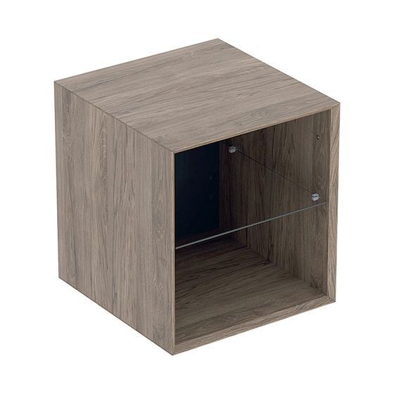 Geberit ONE Seitenelement 60x3x47cm, Nussbaum hickory