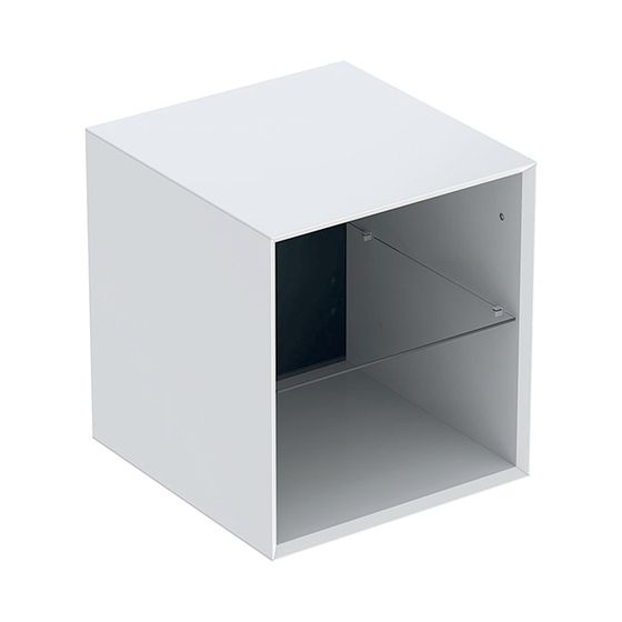 Geberit ONE Seitenelement 45x49,2x47cm, Weiß lackiert hochglänzend