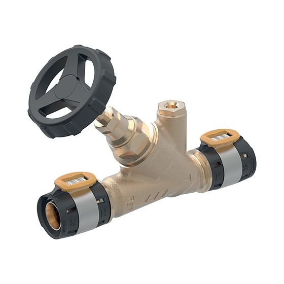 Geberit FlowFit Schrägsitz-Absperrventil Außendurchmesser 50mm