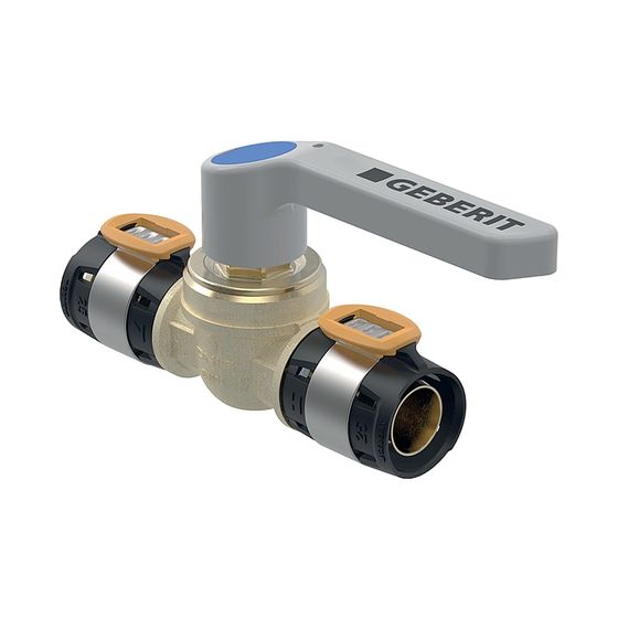 Geberit FlowFit Kugelhahn mit Betätigungshebel, d 50mm