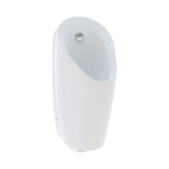 Geberit Preda Urinal für integrierte Steuerung Zulauf hinten, Weiß
