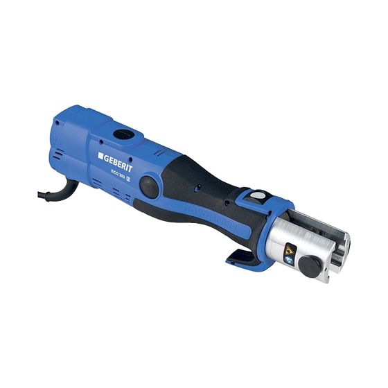 Geberit ECO 203 Pressgerät Typ 2, 230V/50-60 Hz, Steckertyp CEE 7/17, Leistungsaufnahme 450W