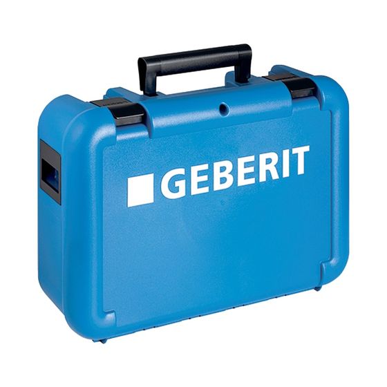 Geberit Koffer für Geberit Mapress Elektro-Rohrentgrater RE 1 ABS, Außendurchmesser 15-108mm