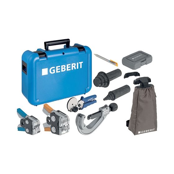 Geberit FlowFit Koffer bestückt mit Werkzeugen Typ 2