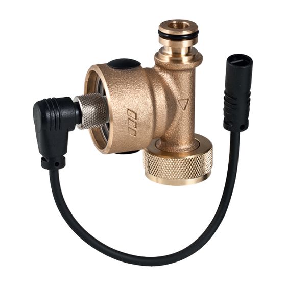 Geberit Temperatur- und Volumenstromsensor intern