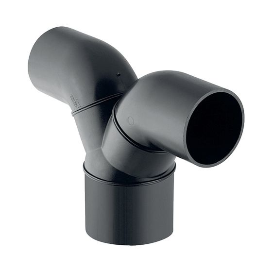 Geberit Silent db20 Hosenabzweig 2x90 Grad Außendurchmesser 110mm