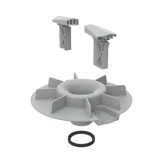 Geberit Pluvia Notüberlauf für Dachwassereinlauf, 12l/s