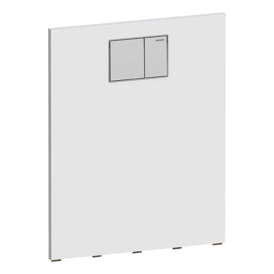 Geberit Designplatte für AquaClean 8000, 8000plus, Sela, Mera, oben, Alpinweiß