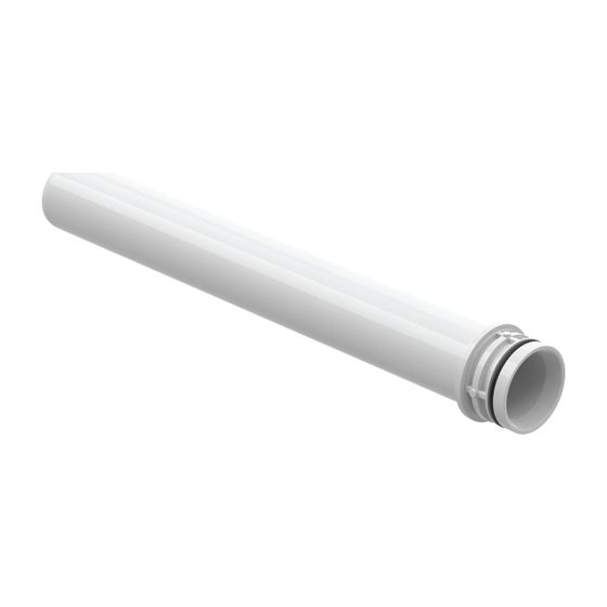 Geberit Anschlussstutzen mit O-Ring d 32mm, Alpinweiß