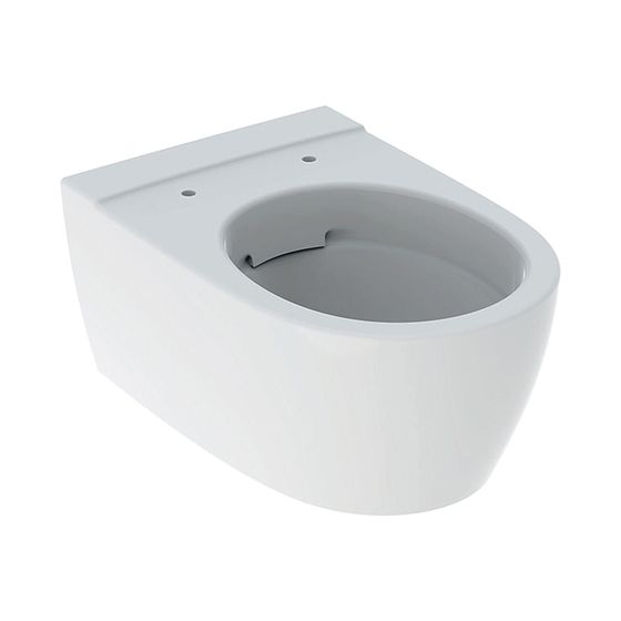 Geberit iCon Wand-WC Tiefspüler geschlossene Form, Rimfree, KeraTect, weiß