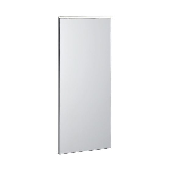 Geberit Xeno2 Lichtspiegel, Breite 40cm, Höhe 91cm, Aluminium gebürstet