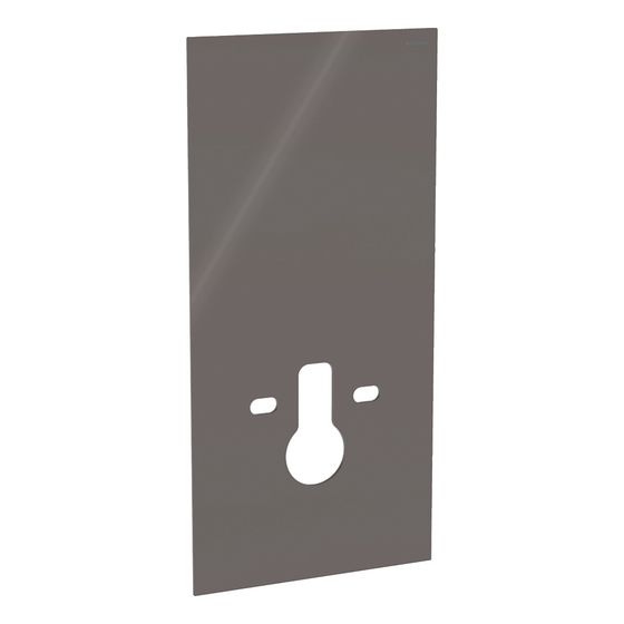 Geberit Frontverkleidung für Geberit Monolith Sanitärmodul für Wand-WC Höhe 101cm WC-Befestigungsbreite 18 23cm Umbra/Glas