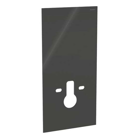 Geberit Frontverkleidung für Geberit Monolith Sanitärmodul für Wand-WC Höhe 101cm, WC-Befestigungsbreite 18, 23cm, Lava/Glas