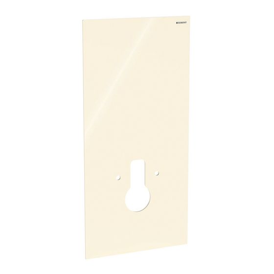 Geberit Frontverkleidung für Geberit Monolith Sanitärmodul für Wand-WC, Höhe 101cm, WC-Befestigungsbreite 18cm, Sand/Glas