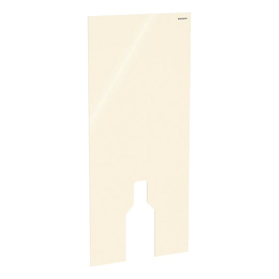 Geberit Frontverkleidung für Geberit Monolith Sanitärmodul für Stand-WC, Höhe 114cm, Sand/Glas