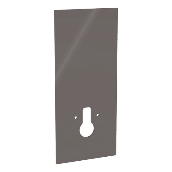 Geberit Frontverkleidung für Geberit Monolith Sanitärmodul für Wand-WC, Höhe 114cm, Umbra/Glas