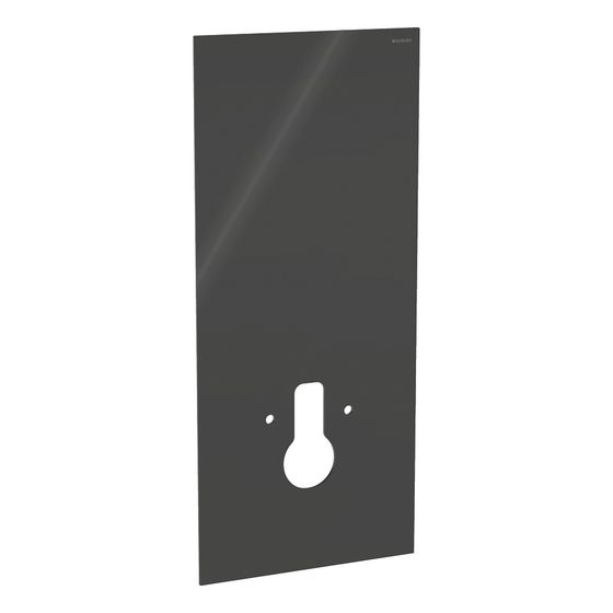 Geberit Frontverkleidung für Geberit Monolith Sanitärmodul für Wand-WC, Höhe 114cm, Lava/Glas