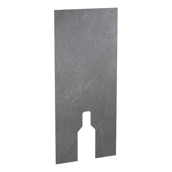 Geberit Frontverkleidung für Geberit Monolith Sanitärmodul für Stand-WC, Höhe 114cm Schieferoptik