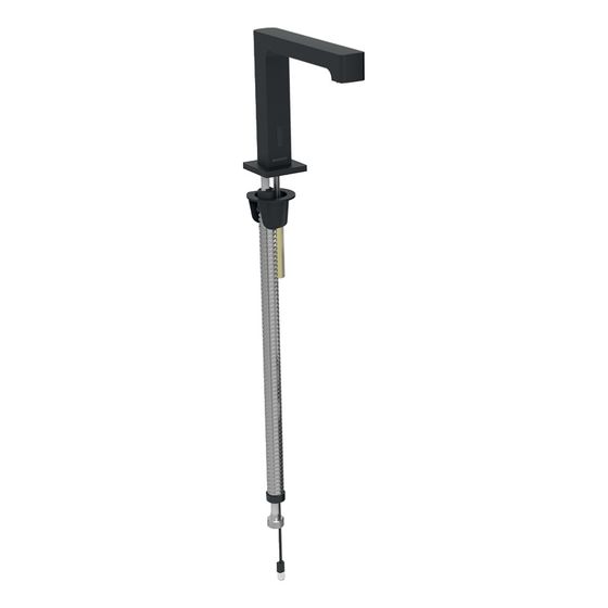 Geberit Brenta Waschtischarmatur, Standmontage Mattschwarz, easy-to-clean